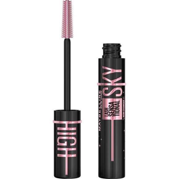 🐢2/$15 Maybelline Lash Sensational Sky High Washable Mascara Cosmic Black - Picture 5 of 10